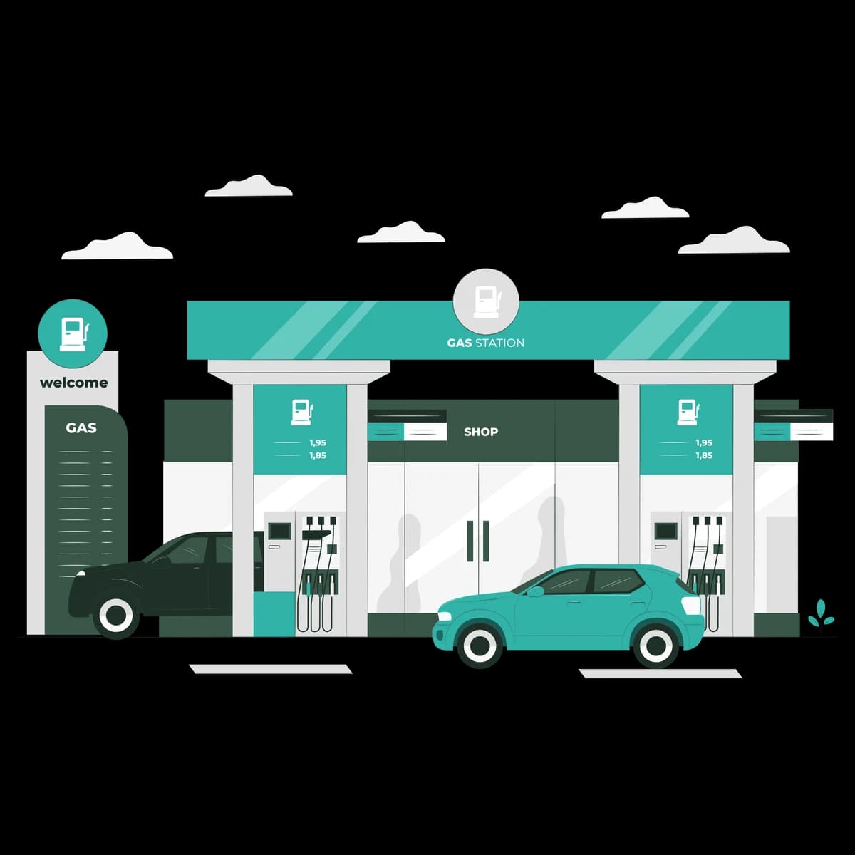 Credit and fleet customers
