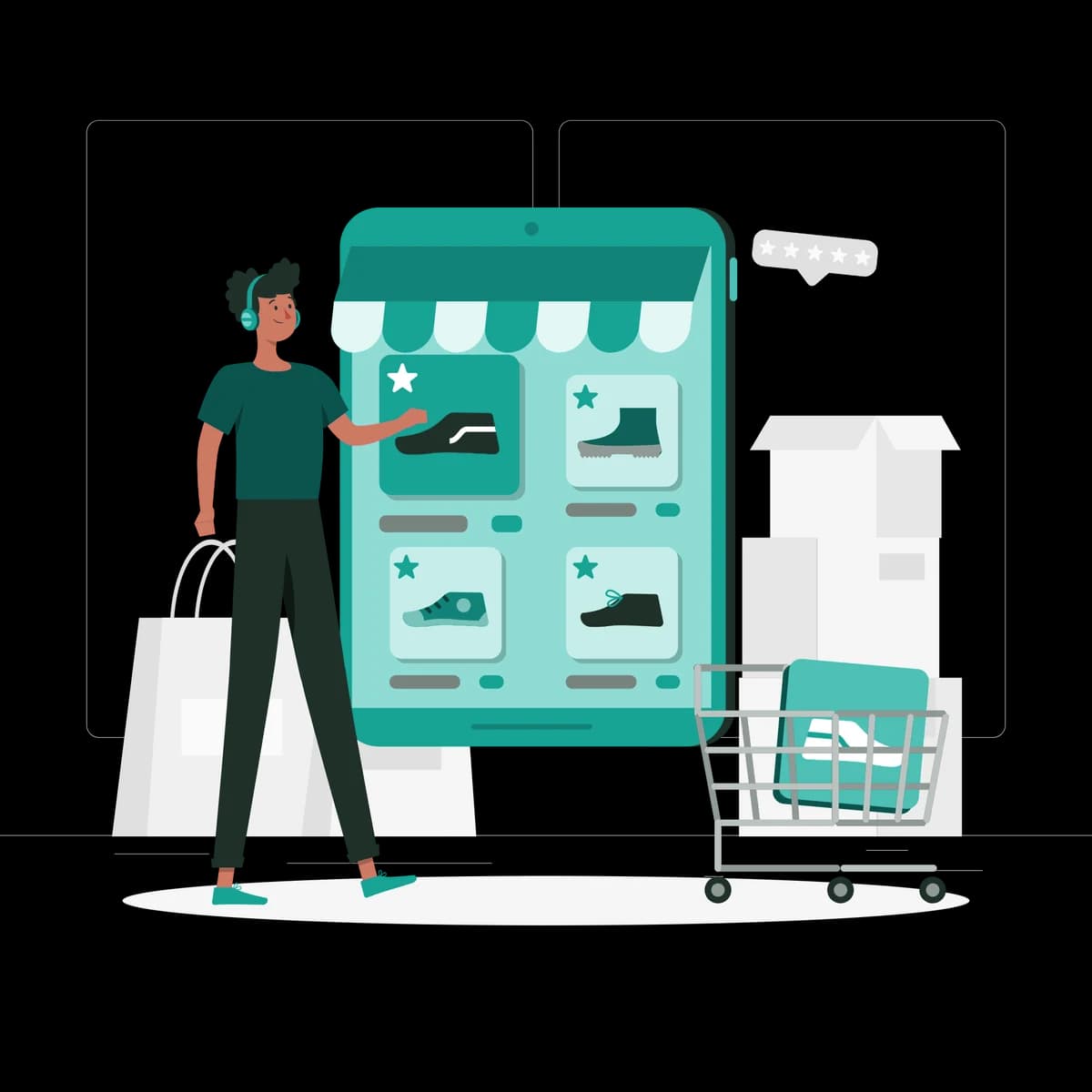 Credit customers under control