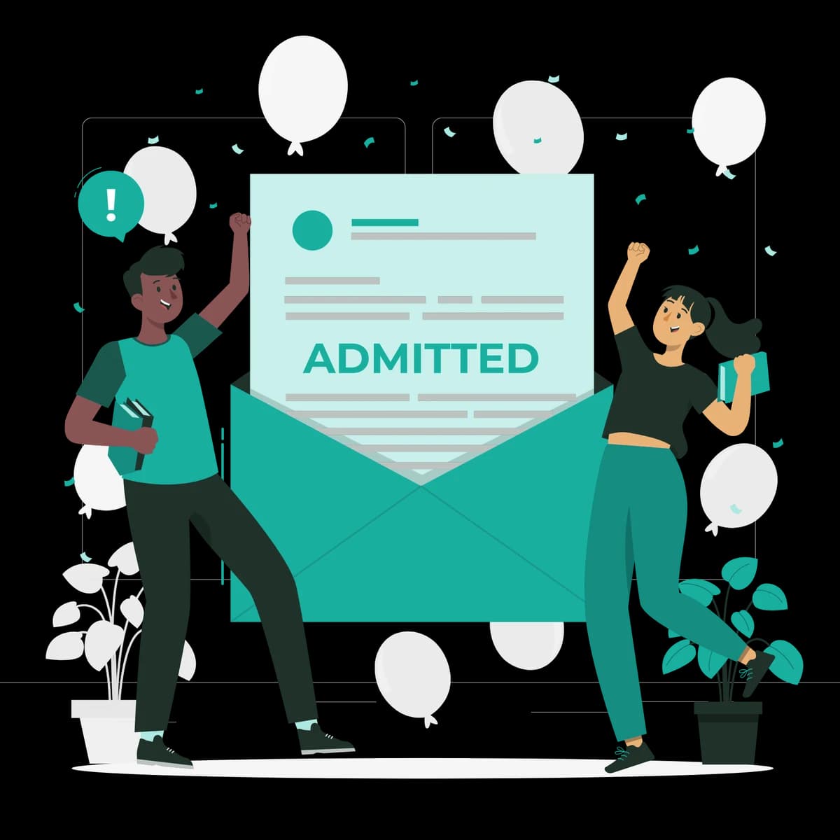 Admit new students in a few clicks